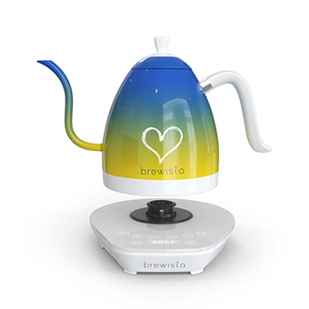 Brewista Artisan 1L Kettle Candy Blue for Ukraine Fundraising