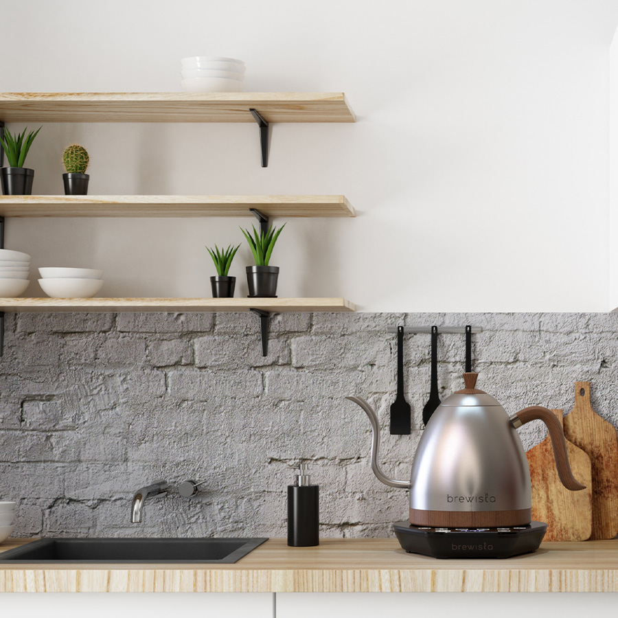 Brewista Artisan 1.0L Gooseneck Variable Kettle - Stainless Steel